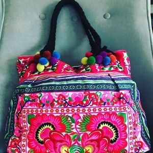 Brand New Embroidery Tote Bag